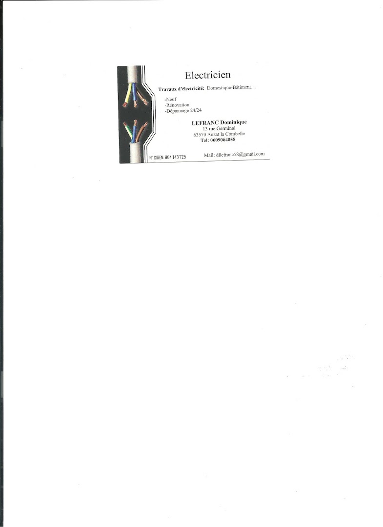 Electricien Lefranc Dominique — Photos 2